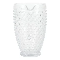 Martha Stewart Chauncey Hobnail Glass Serving Pitcher