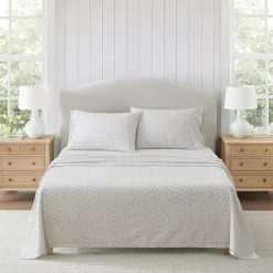 Martha Stewart Cotton Percale Sheet Set