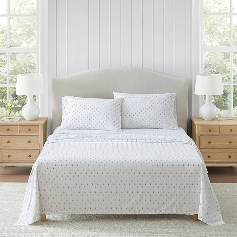 Martha Stewart Cotton Percale Sheet Set