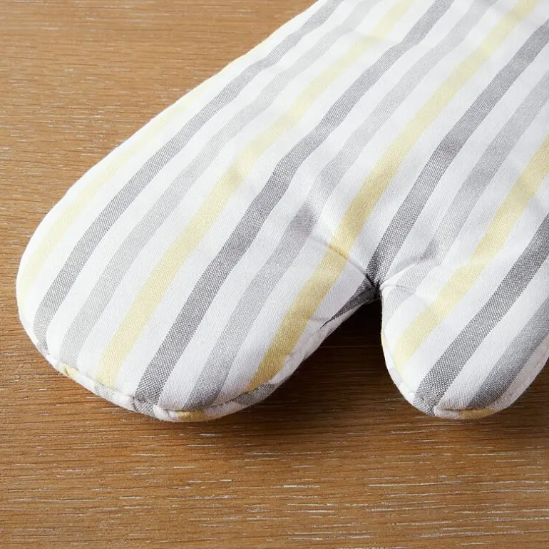 Martha Stewart Daisy Stripe 2-pc. Oven Mitt Set