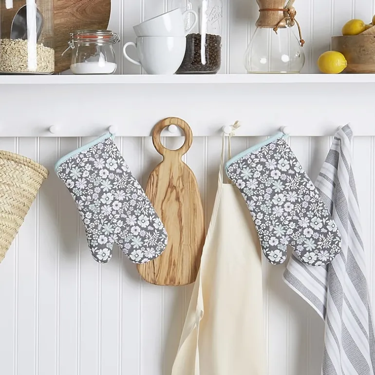 Martha Stewart Ditsy Floral 2-pc. Oven Mitt Set