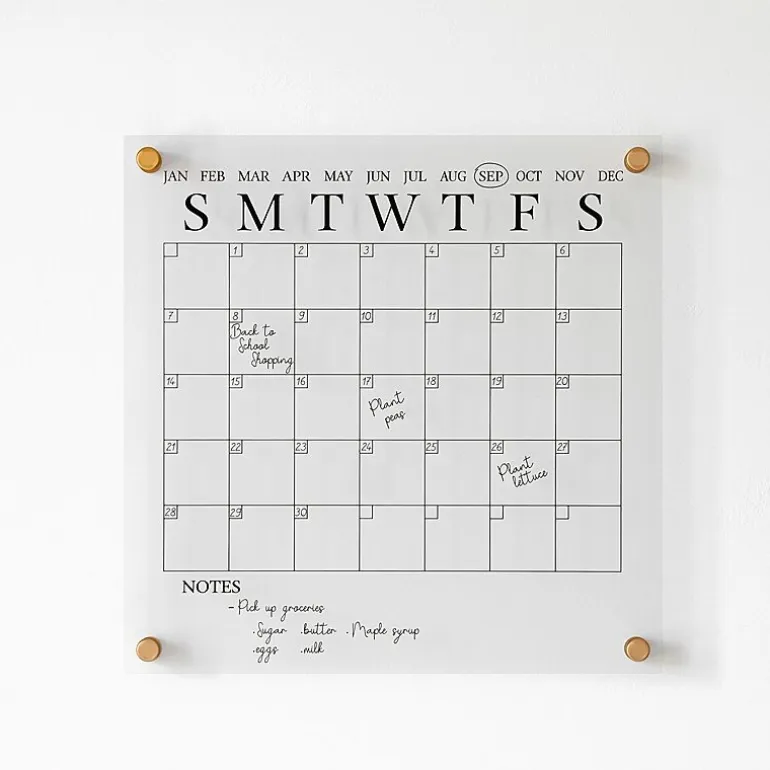 Martha Stewart Dry Erase Wall Calendar