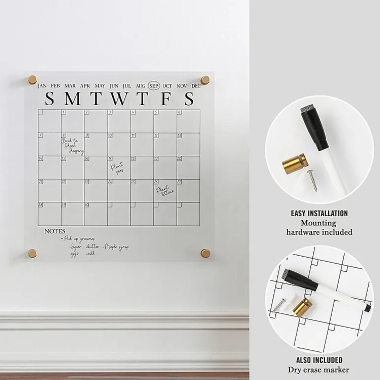 Martha Stewart Dry Erase Wall Calendar