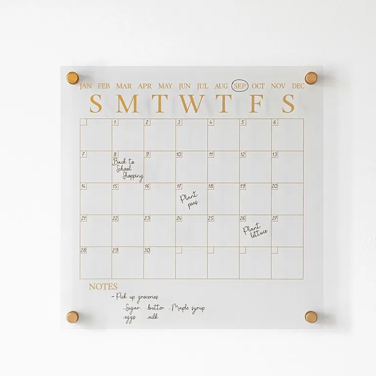 Martha Stewart Dry Erase Wall Calendar