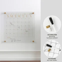 Martha Stewart Dry Erase Wall Calendar