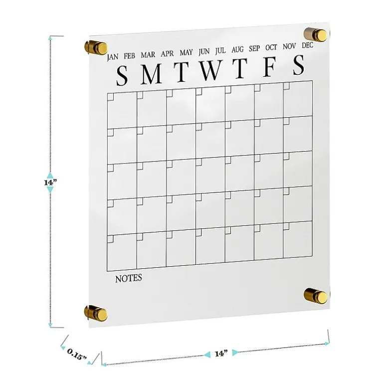 Martha Stewart Dry Erase Wall Calendar
