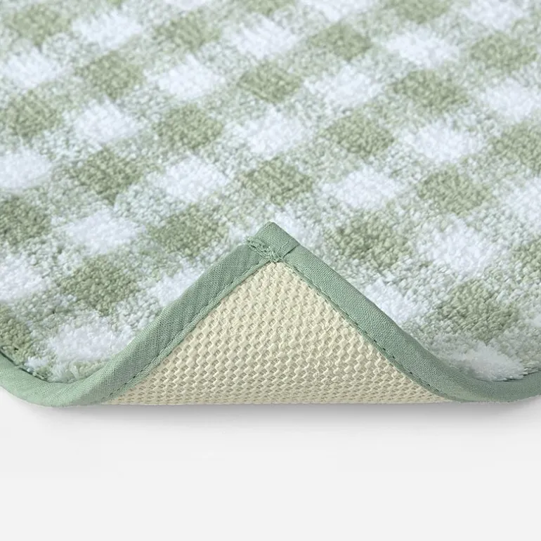 Martha Stewart Ginham Bath Rug