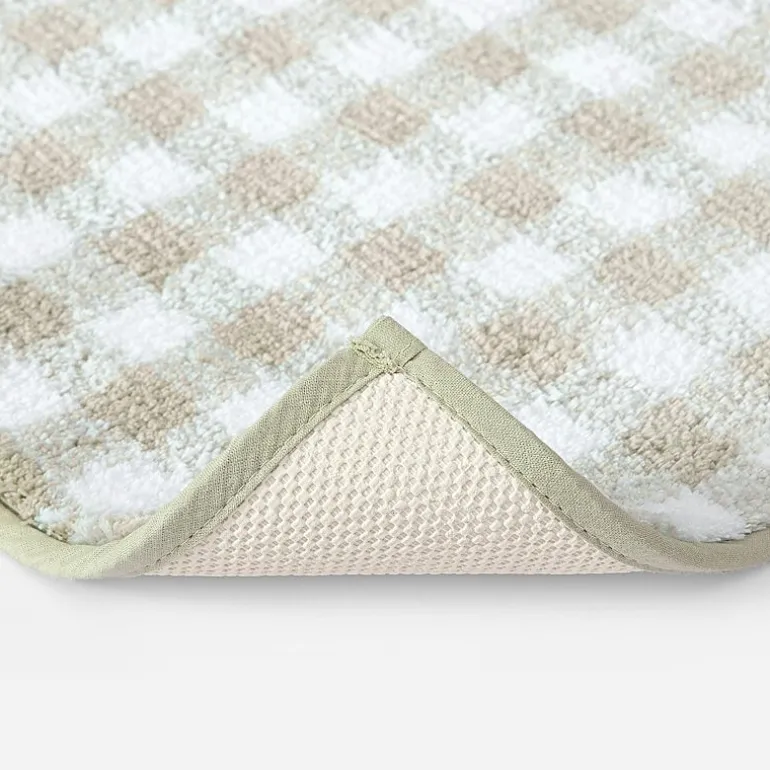 Martha Stewart Ginham Bath Rug