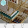 Martha Stewart Gold Desktop Organizer-Drawer