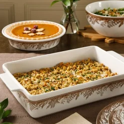 Martha Stewart Harvest 10 inch Deep Pie Dish