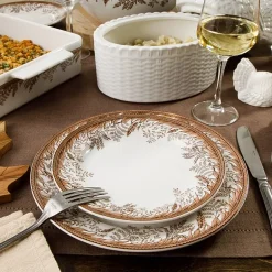 Martha Stewart Harvest 4-pc. Ceramic Dinner Plate
