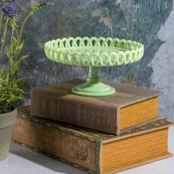 Martha Stewart Highbrook Highloop Glass Cake Stand