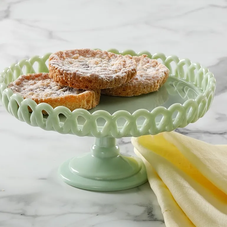 Martha Stewart Highbrook Highloop Glass Cake Stand