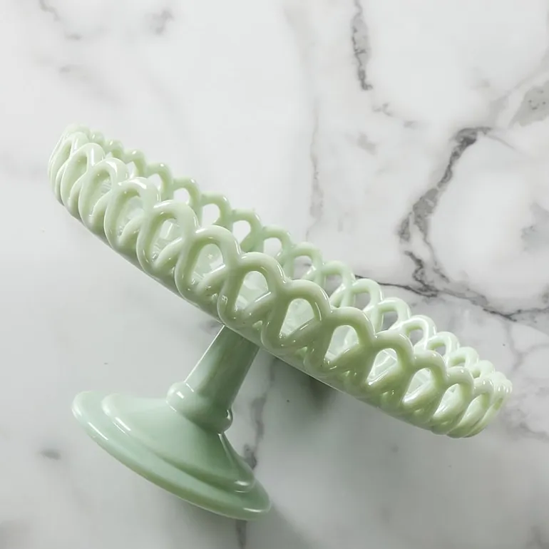 Martha Stewart Highbrook Highloop Glass Cake Stand