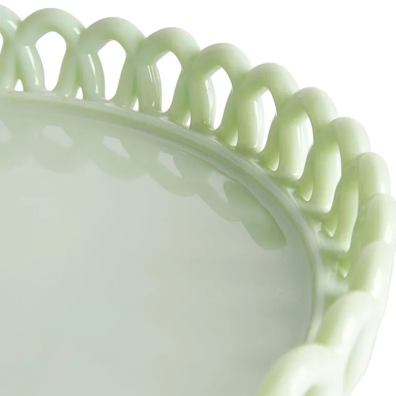 Martha Stewart Highbrook Highloop Glass Cake Stand