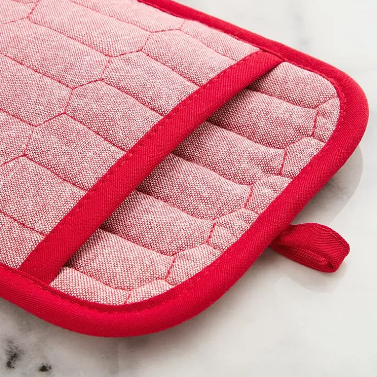 Martha Stewart Honeycomb Quilted 2-pc. Pot Holder Set