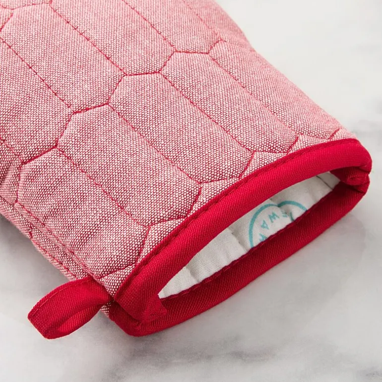 Martha Stewart Honeycomb Quilted 2-pc. Mini Oven Mitt Set