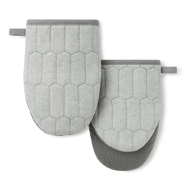 Martha Stewart Honeycomb Quilted 2-pc. Mini Oven Mitt Set