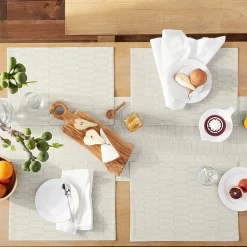 Martha Stewart Honeycomb Single Pack Table Runner