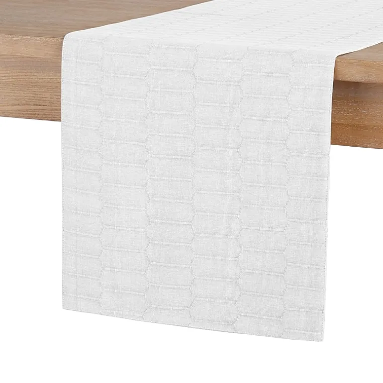 Martha Stewart Honeycomb Single Pack Table Runner