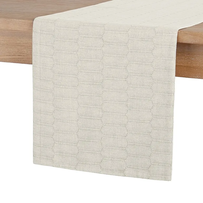 Martha Stewart Honeycomb Single Pack Table Runner