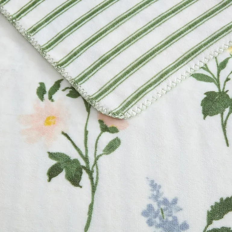 Martha Stewart Josephine Floral Washable Throw