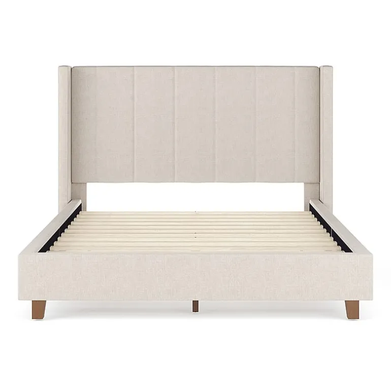 Martha Stewart Kay Upholstered Platform Bed