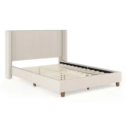 Martha Stewart Kay Upholstered Platform Bed