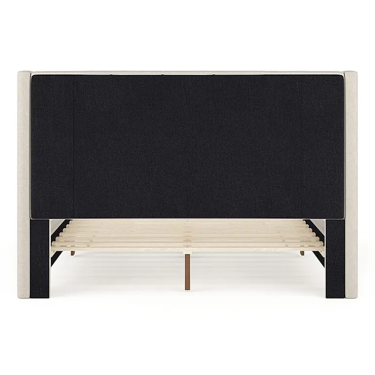 Martha Stewart Kay Upholstered Platform Bed