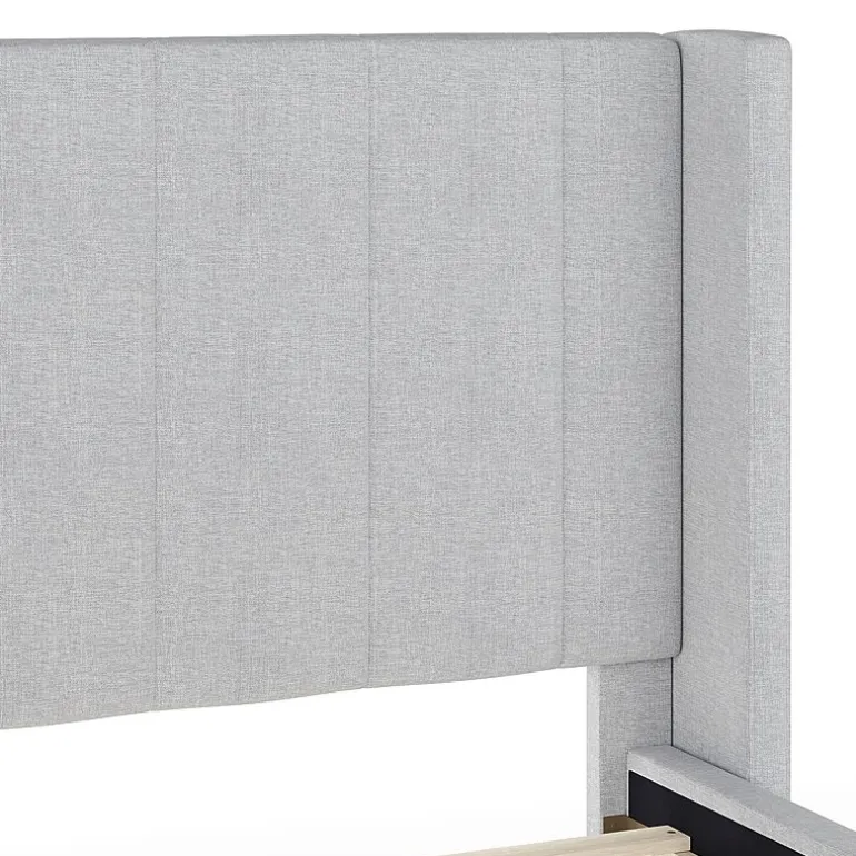 Martha Stewart Kay Upholstered Platform Bed