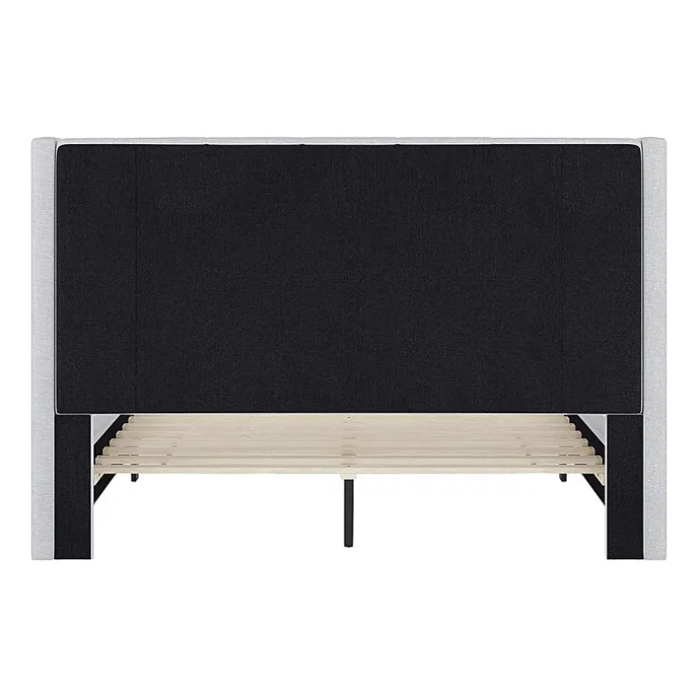 Martha Stewart Kay Upholstered Platform Bed