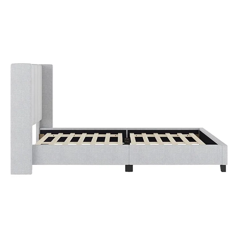 Martha Stewart Kay Upholstered Platform Bed