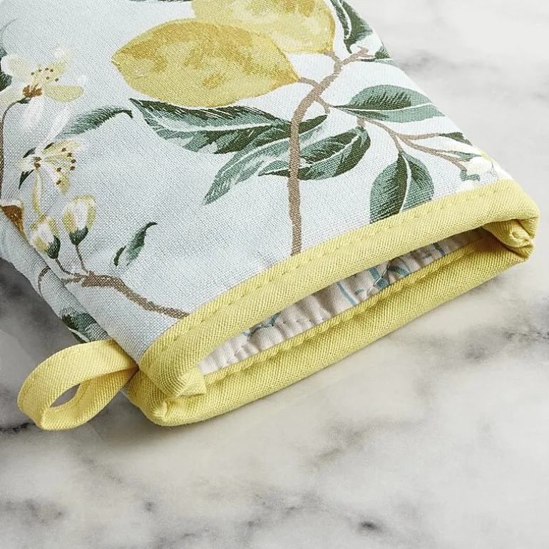 Martha Stewart Lemon Whimsy Mini 2-pc. Oven Mitt Set