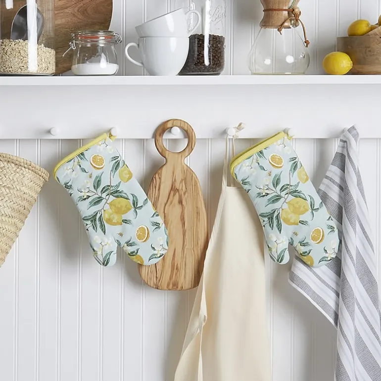 Martha Stewart Lemon Whimsy 2-pc. Oven Mitt Set