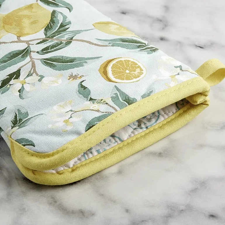 Martha Stewart Lemon Whimsy 2-pc. Oven Mitt Set