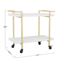 Martha Stewart Liam Printer Cart