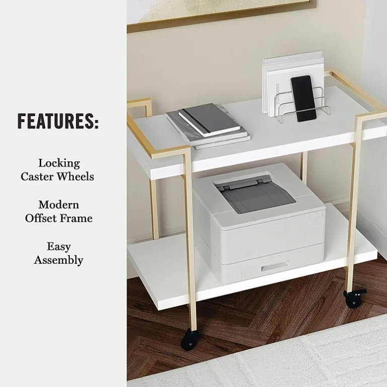 Martha Stewart Liam Printer Cart