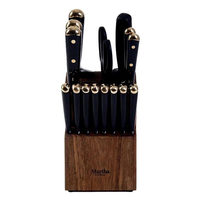 Martha Stewart Lockton 16-pc. Knife Block Set