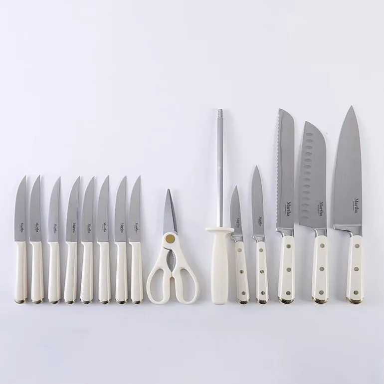 Martha Stewart Lockton 16-pc. Knife Block Set
