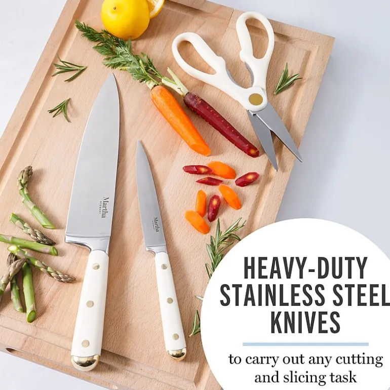 Martha Stewart Lockton 16-pc. Knife Block Set