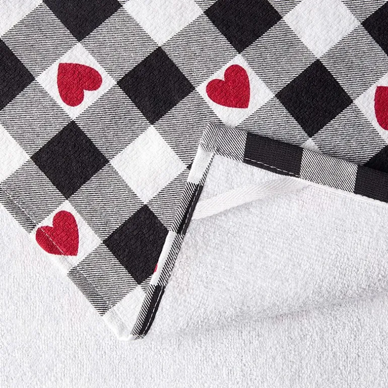Martha Stewart Love Check 3-pc. Kitchen Towel Set