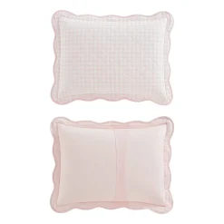 Martha Stewart Olivia Gingham Easy Care Quilt Set
