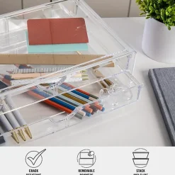 Martha Stewart Organizer With 2 Drawers