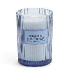 Martha Stewart 19oz Blueberry Peach Cobbler 2-Wick Scented Jar Candle