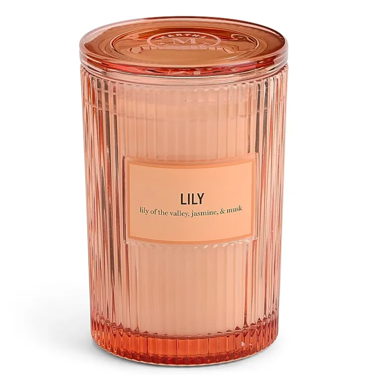 Martha Stewart 19oz Lily 2-Wick Scented Jar Candle