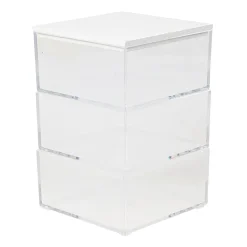 Martha Stewart 3 Pack Bins With MDF Lid