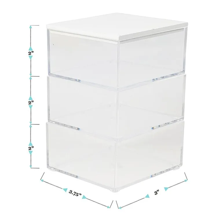 Martha Stewart 3 Pack Bins With MDF Lid