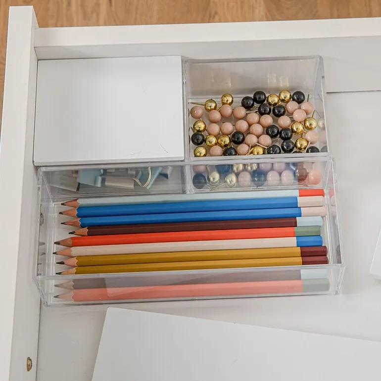 Martha Stewart 3 Pack Bins With MDF Lids