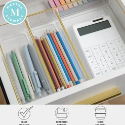 Martha Stewart 5 Pack Desk Organizers