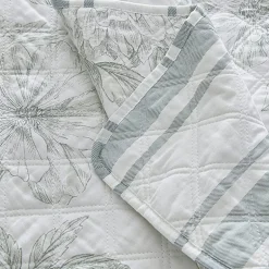 Martha Stewart Printed Quilted Throw